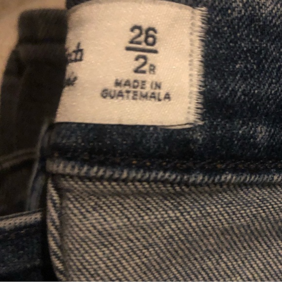 Abercrombie & Fitch High-rise super Skinny Jeans size 2 or 26 inch - Picture 2 of 4